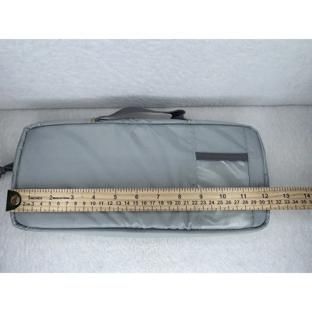 Lowepro Travel Organizer Electronics Cable Storage Case Gray
